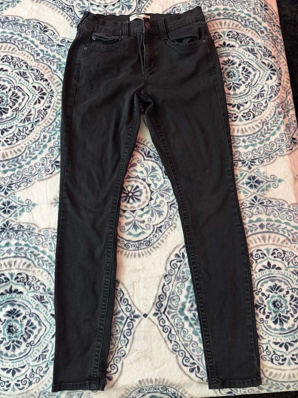 Mudd FLX Stretch Skinny Black Jeans Size 9